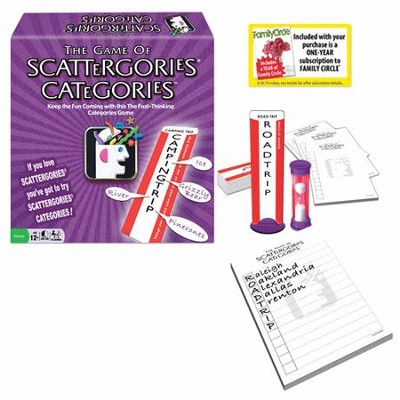scattergories categories for church