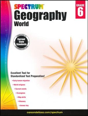 Spectrum Geography, Grade 6 (2015 Edition)  - 