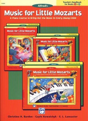 Music for Little Mozarts, Teacher's Handbook for Books 1 & 2   -     By: Christine H. Barden
