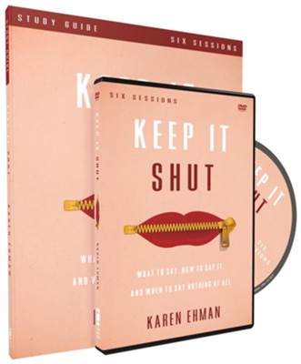 Keep It Shut--Study Guide with DVD   -     By: Karen Ehman
