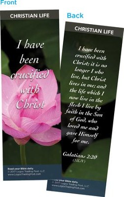 I Have Been Crucified with Christ Bookmarks, Pack of 25 - Christianbook.com