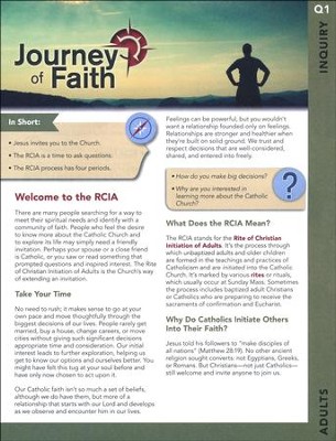 journey of faith for adults complete set