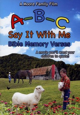ABC Say It With Me Bible Memory Verses DVD   - 