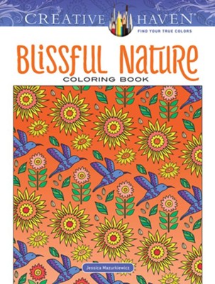 Creative Haven Blissful Nature Coloring Book  -     By: Jessica Mazurkiewicz
