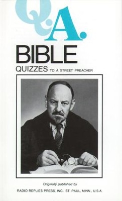 Bible Quizzes: To a Street Preacher - eBook  -     By: Rev., Dr. Leslie Rumble
