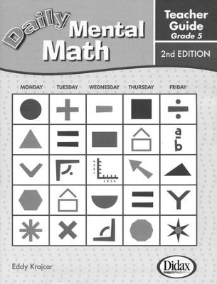 Daily Mental Math Grade 5 Teacher's Guide   - 