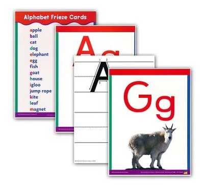 Alphabet Frieze Cards   - 