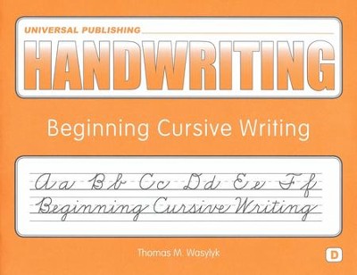 Original Handwriting: Beginning Cursive Writing (Book D, Grade 3)  -     By: Thomas M. Wasylyk
