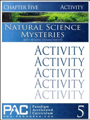 Natural Science Mysteries Activities Booklet, Chapter 5   - 