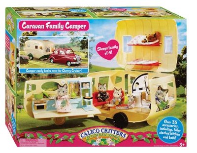 Calico Critters Caravan Family Camper  - 