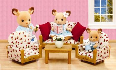 Calico Critters Living Room Suite