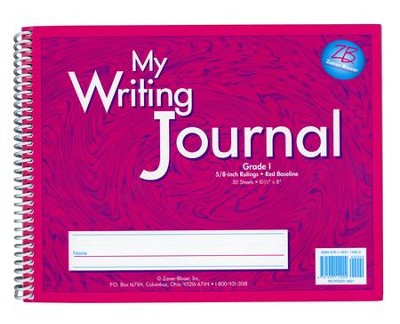 Zaner-Bloser My Writing Journal, Liquid Pink Grade 1  - 