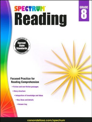 Spectrum Reading Grade 8 (2014 Update)  - 