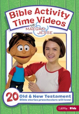 Bible Activity Time with Maegan and Jesse DVD  - 