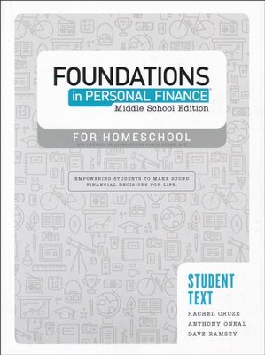 Foundations in Personal Finance: Middle School Student Text: Dave