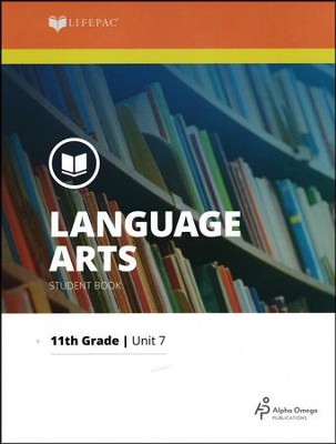 Lifepac Language Arts Grade 11 Unit 7: American Drama   - 