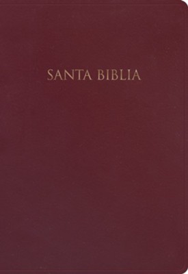 NVI Biblia para Regalos y Premios, borgo&#241a imitacion piel (Gift & Award Bible, Burgandy Imitation Leather)  - 