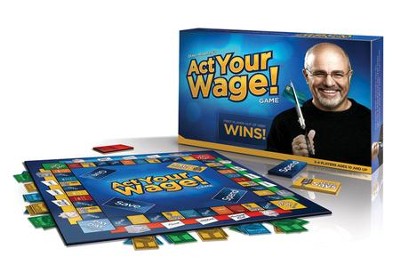 Act Your Wage Boardgame Dave Ramsey 9780976963097 Christianbook Com - boardgame by dave ramsey