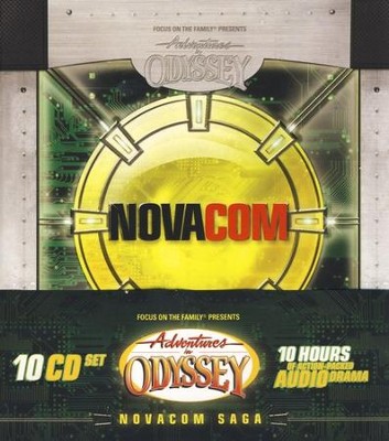 Adventures in Odyssey&#0174;: Novacom Saga 10-CD Set with CD-ROM  -     By: Focus on the Family

