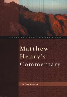 Matthew Henry's One-Volume Commentary   -     By: Leslie Church
