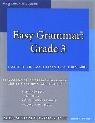 Easy Grammar Grade 3   -     By: Wanda Phillips
