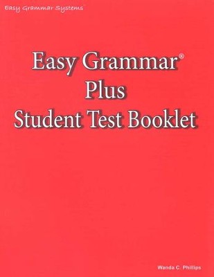 Easy Grammar Plus Test Book   -     By: Wanda Phillips
