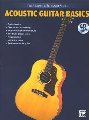 Acoustic Guitar Basics Book, Audio CD & DVD   - 