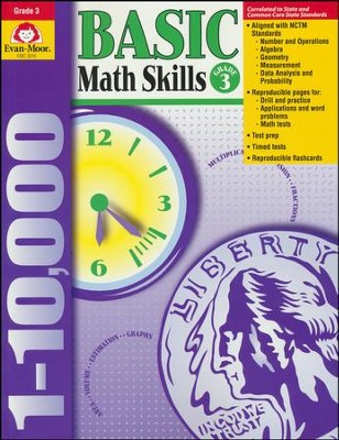 Basic Math Skills, Grade 3   - 