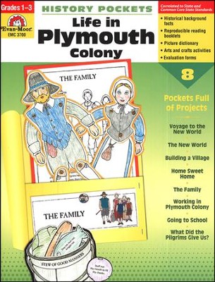 History Pockets: Life in Plymouth Colony, Grades 1-3   - 