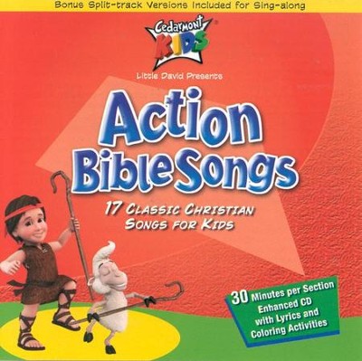 Action Bible Songs CD   -     By: Cedarmont Kids
