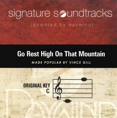 vince gill go rest high on that mountain free sheet music