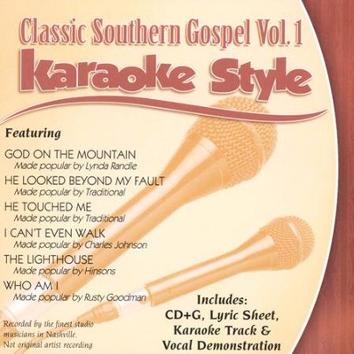 Classic Southern Gospel, Volume 1, Karaoke Style CD   - 