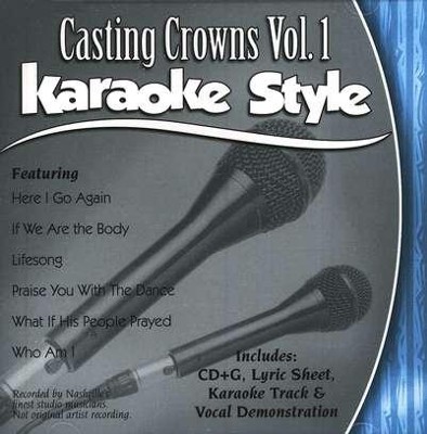 Casting Crowns, Volume 1 Karaoke Style CD   - 