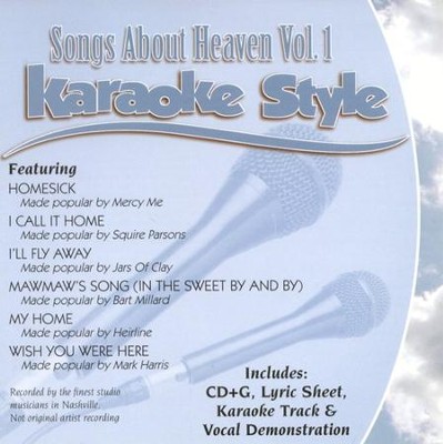 Songs About Heaven, Volume 1, Karaoke Style CD   -     By: Various Artists
