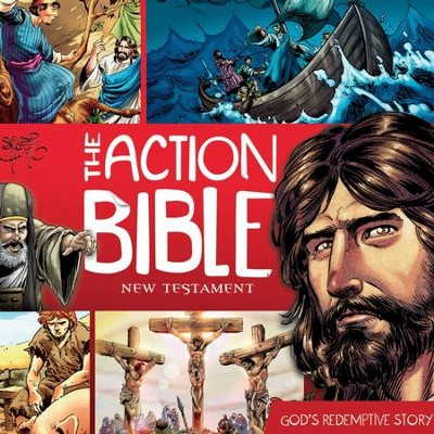 The Action Bible New Testament: God's Redemptive Story - Unabridged Audiobook  [Download] -     Edited By: Doug Mauss
    By: Doug Mauss(Ed.)
