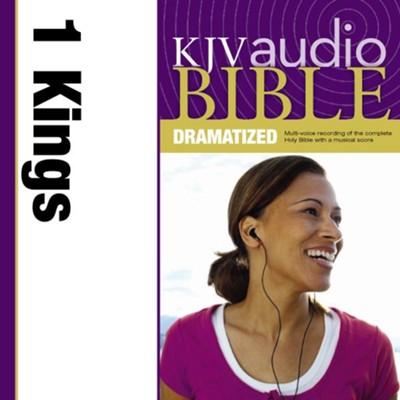 KJV Audio Bible, Dramatized: 1 Kings Audiobook  [Download] -     By: Zondervan
