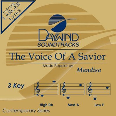 Voice Of A Savior [Music Download]: Mandisa - Christianbook.com