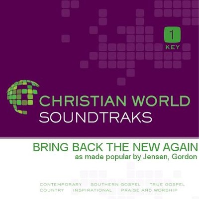 Bring Back The New Again [music Download]: Gordon Jensen 