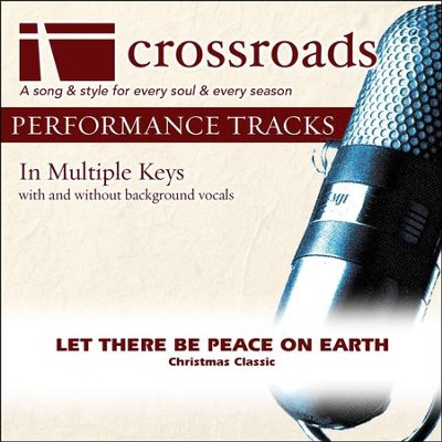 Let There Be Peace On Earth (Performance Track without Background Vocals in Ab)  [Music Download] - 