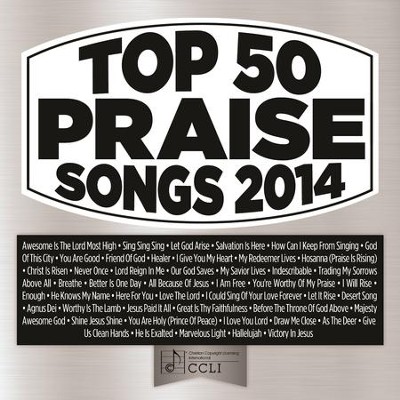 Top 50 Praise Songs 2014 Music Download Various Artists Christianbook Com top 50 praise songs 2014 music download