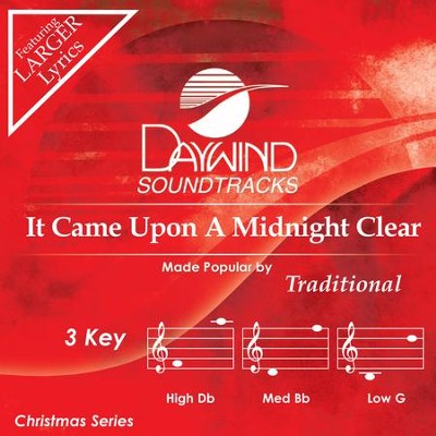 It Came Upon A Midnight Clear  [Music Download] -     By: Traditional
