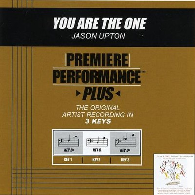 You Are The One (Key-Bb Premiere Performance Plus)  [Music Download] -     By: Jason Upton
