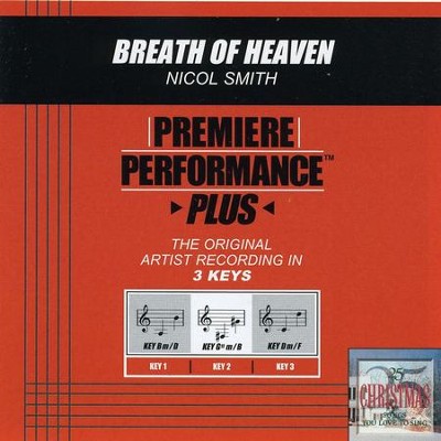 Breath Of Heaven (Premiere Performance Plus Track)  [Music Download] -     By: Nicol Smith
