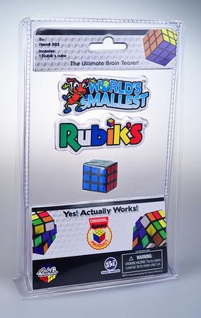 World's Smallest Rubik's Cube Puzzle Toy 