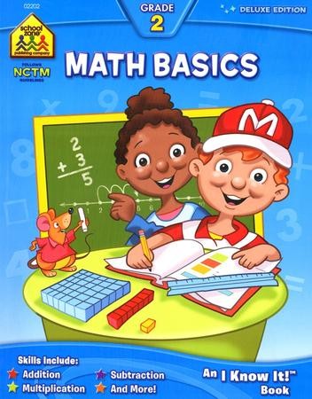 Math Basics Grade 2 Deluxe Edition Workbook: 9780887431388