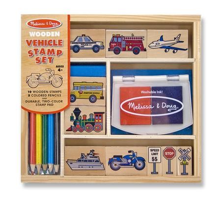 Melissa & Doug Wooden Stamp Activity Set: Horse Stable - 10 Stamps, 5  Colored Pencils, 2-Color Stamp Pad - Horse Stamps With Washable Ink, Horse  Gifts