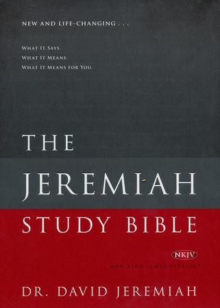 NKJV Jeremiah Study Bible, Hardcover: Dr. David Jeremiah: 9781936034895 ...