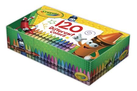  Crayola 120 Crayons in Specialty Colors, Coloring Set, Gift for  Kids, Ages 4, 5, 6, 7 (52-3452) : Toys & Games