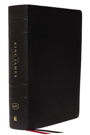 KJV Study Bible Full-Color Edition, Genuine Leather, Black, Indexed ...