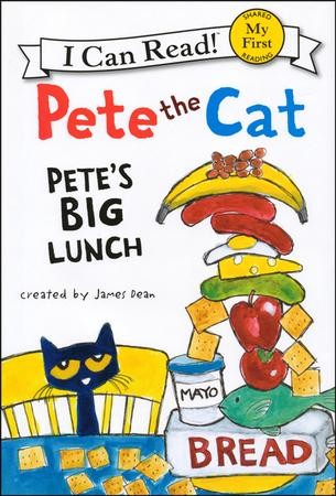 Pete the Cat: Pete's Big Lunch, Hardcover: James Dean Illustrated By ...